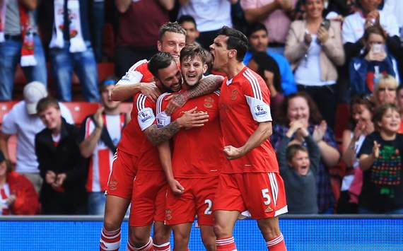 Adam Lallana Southampton Swansea City Premier League