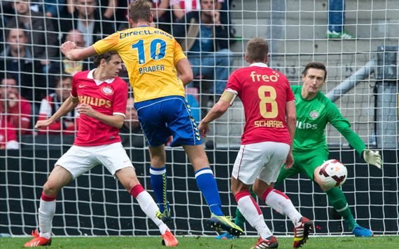 Robert Braber PSV RKC Waalwijk 10062013