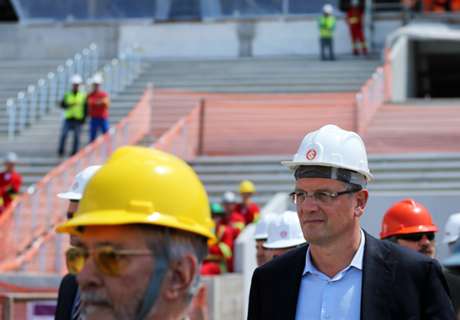 Jerome Valcke: Stadien für WM werden rechtzeitig fertig