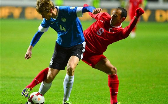 ESTONIA TURKEY WORLD CUP QUALIFICATIONS UMUT BULUT