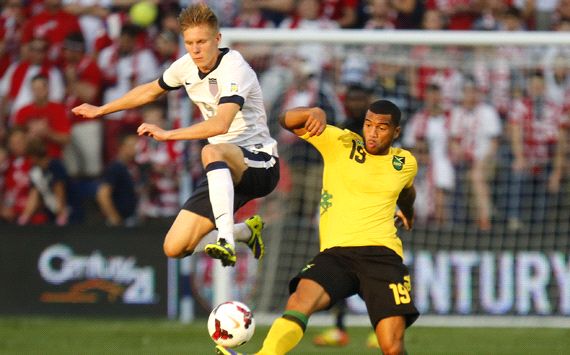 Aron Johannsson USA Jamaica 131011