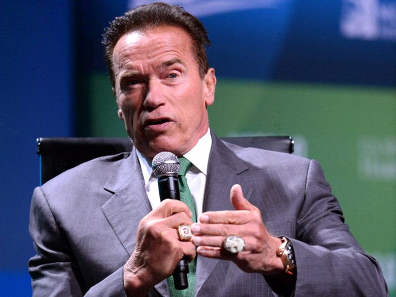 Arnold Schwarzenegger au Barça !