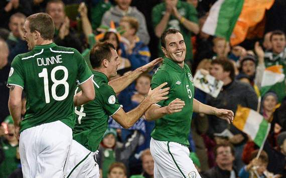 John O'Shea Republic of Ireland v Kazakhstan 10152013
