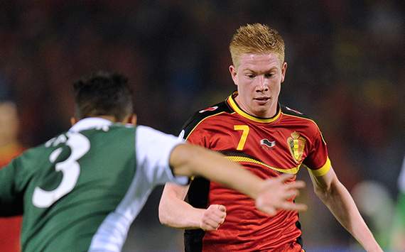 Kevin De Bruyne Belgium Wales 2014 World Cup Qualifier 10152013