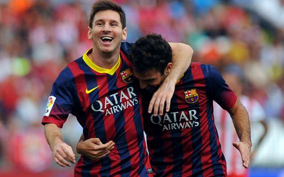 Barcelona forward Lionel Messi