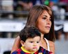 Antonella felicitó a Messi por su récord