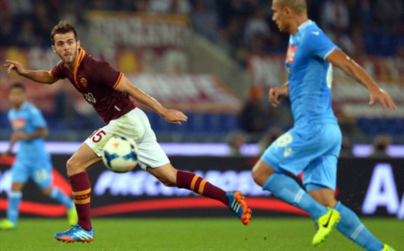 Pjanic Inler Roma Napoli Serie A