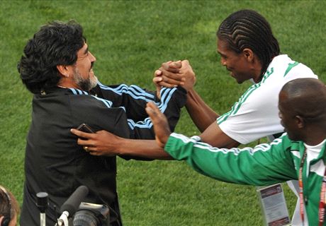 Kanu ve a Nigeria segunda de grupo tras Argentina