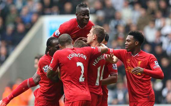 Steven Gerrard Newcastle United Liverpool Premier League 19102013