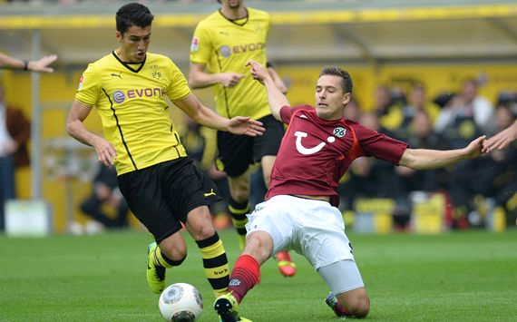 Nuri Sahin Artur Sobiech Borussia Dortmund Hannover 96 Bundesliga