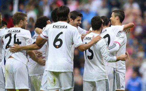 Real Madrid Malaga Liga BBVA 10192013