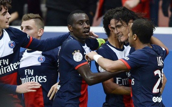 EDINSON CAVANI BLAISE MATUIDI PARIS SG BASTIA LIGUE 1 10192013