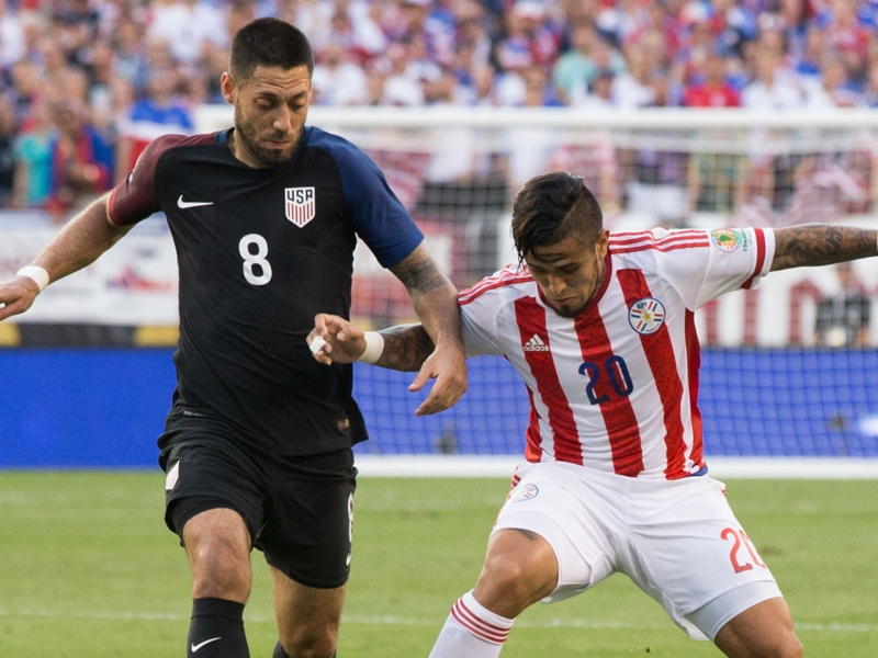 USA 1-0 Paraguay: Clint Dempsey sends hosts into Copa America quarterfinals