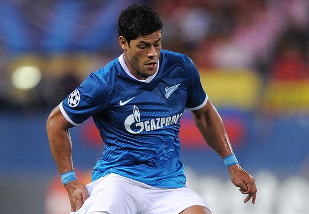 Hulk keen on Tottenham move