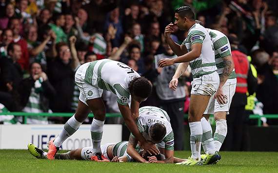 Beram Kayal, Celtic vs Ajax UEFA Champions League 10222013