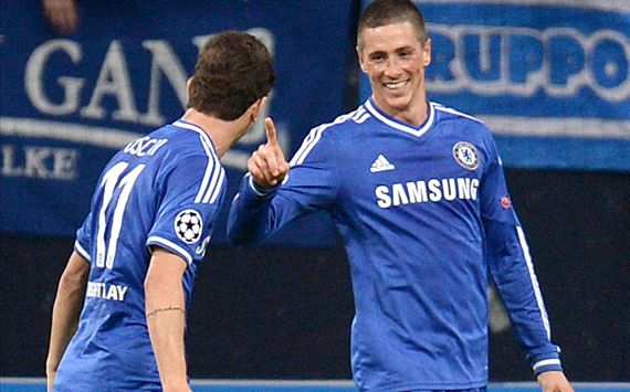 Fernando Torres Chelsea Schalke 04 Champions League 10222013