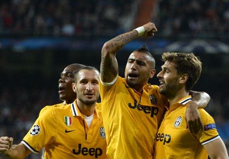 Llorente celebra Vidal e Pogba: