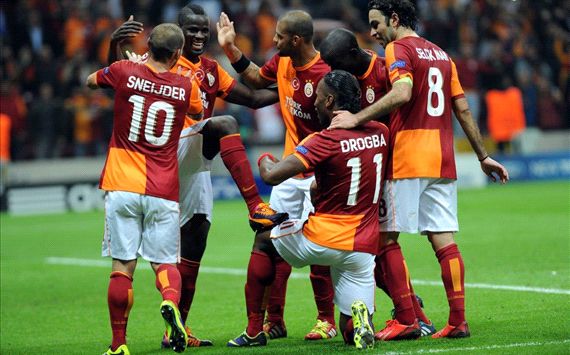 GALATASARAY KOPENHAG Champions League 10232013