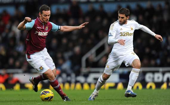 West Ham midfielder Kevin Nolan