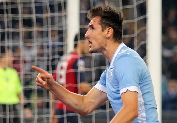 Miro Klose Lazio Cagliari Serie A