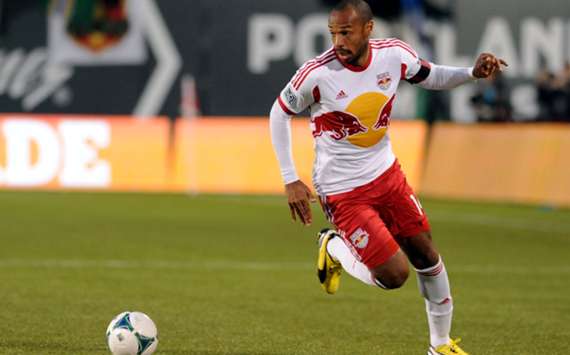 New York Red Bulls star Thierry Henry
