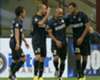 Inter player's celebrate a goal