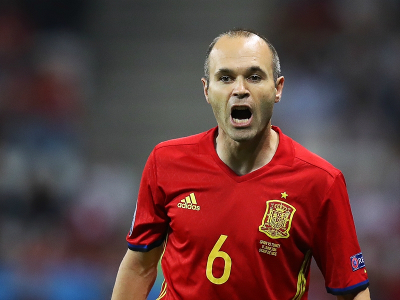 Iniesta: Spain were a 10 out of 10 against Turkey