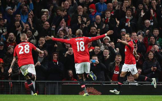 Javier Hernandez Manchester United Norwich City Capital One Cup 29102013