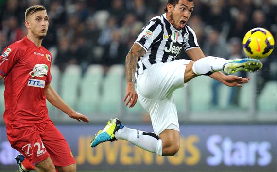 Carlos Tevez - Juventus vs Catania - 30102013