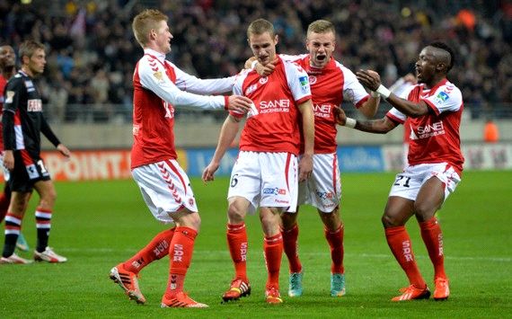 ANTOINE DEVAUX ATILA TURAN BOCUNDJI CA GAETAN CHARBONNIER REIMS MONACO COUPE DE LA LIGUE 10302013