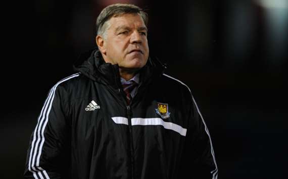 West Ham United manager Sam Allardyce