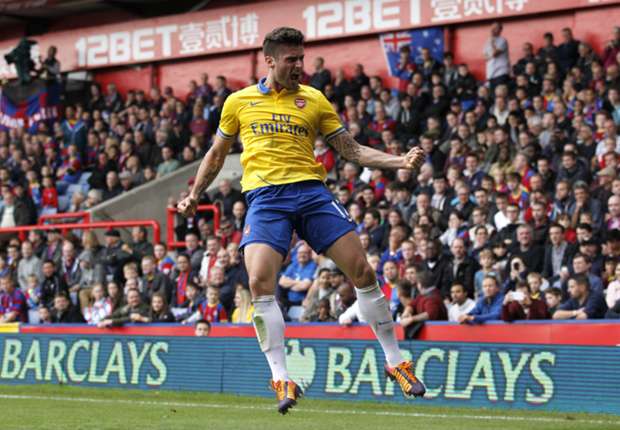 Confidence key to fine Arsenal form, says Giroud