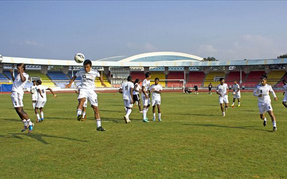 Pune FC training ahead of Sporting Clube de Goa clash
