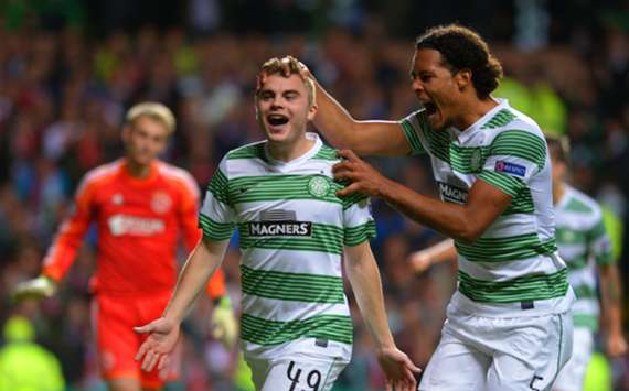 Celtic midfielder James Forrest