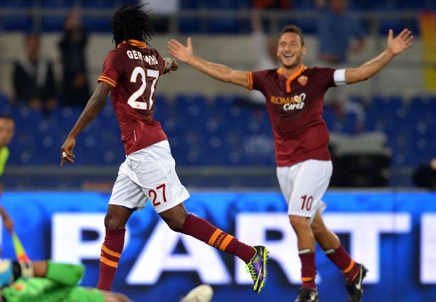 Gervinho Senang Main Bareng Francesco Totti