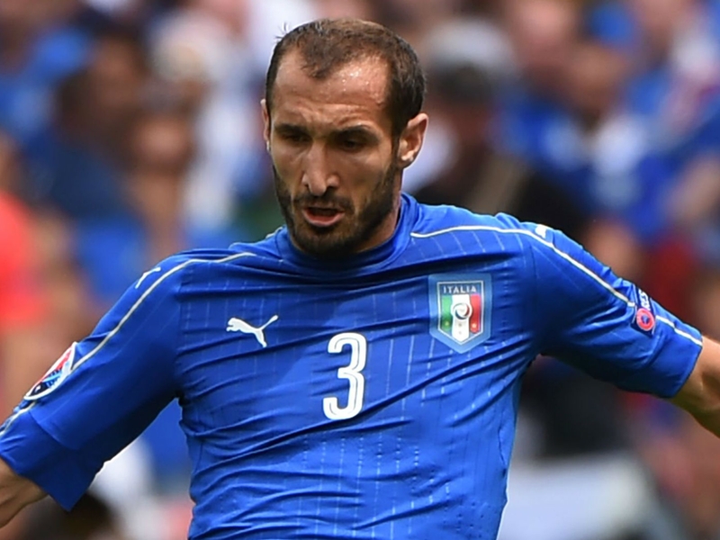 Juventus confirm Chiellini's Italy withdrawal