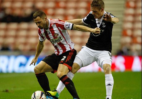 Sunderland 2-1 Southampton: Bardsley & Larsson book Black Cats' quarter-final spot