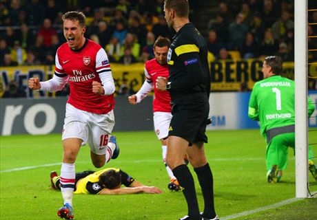 Ramsey stuns Dortmund