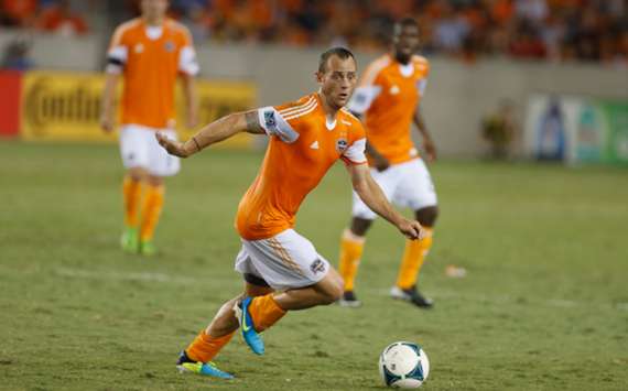 Houston Dynamo midfielder Brad Davis