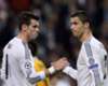 Real Madrid forwards Gareth Bale and Cristiano Ronaldo