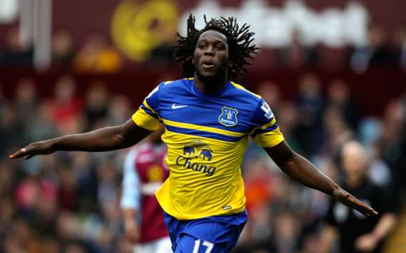 Everton striker Romelu Lukaku