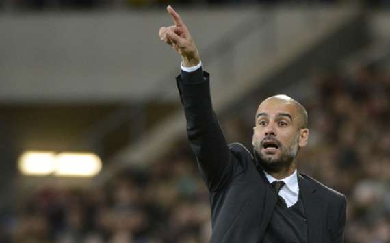Bayern Munich manager Pep Guardiola.