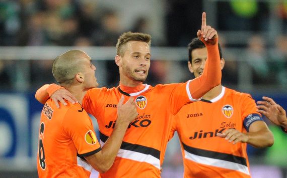 Sergio Canales Valencia St Gallen Europa League 110713