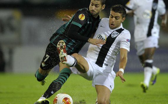 ALVARO VADILLO ANDRE SANTOS BETIS VITORIA EUROPA LEAGUE