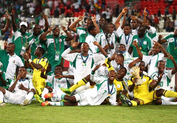 Golden Eaglets celebrate Fourth world title