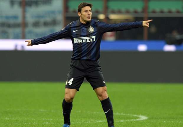 Javier Zanetti saat ini berusia 40 tahun dan terlihat tetap fit