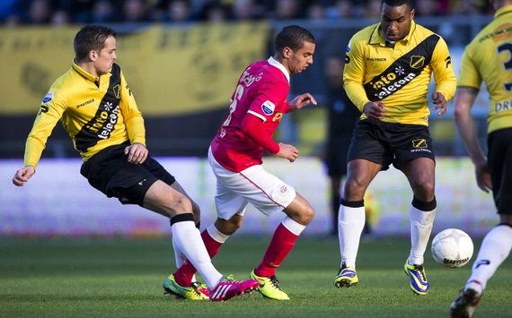 NAC Breda - PSV, Adam Maher, Mats Seuntjens, Eredivisie 11102013