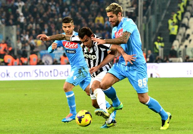 Duel Juve kontra Napoli di Piala Super Italia 2014 telah dirilis.