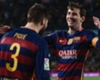 Barcelona team-mates Gerard Pique and Lionel Messi Barcelona team-mates Gerard Pique and Lionel Messi