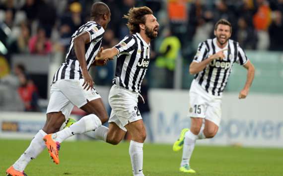 Juventus midfielder Andrea Pirlo